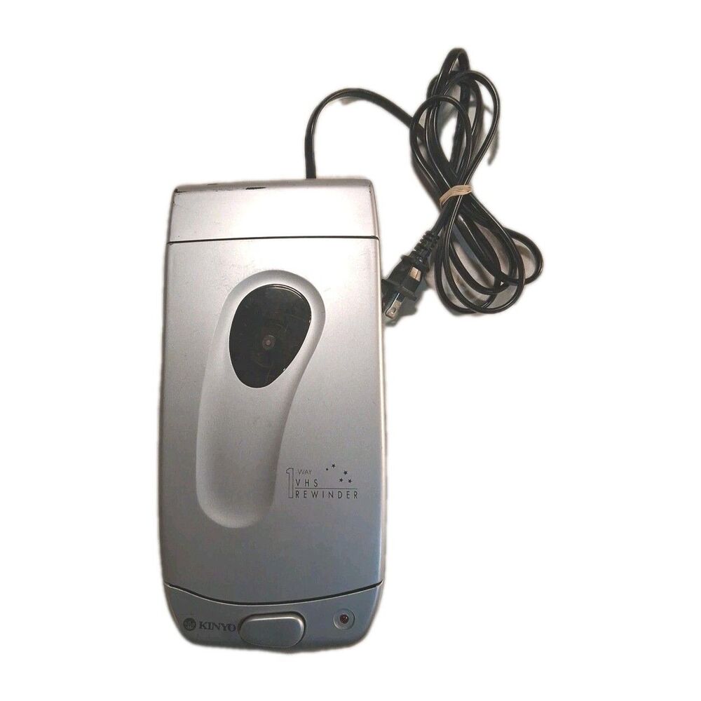 KINYO 1-Way VHS /VCR Video Cassette Rewinder UV-428 Auto Stop TESTED WORKS